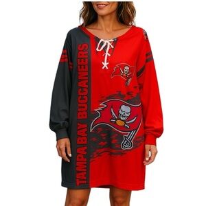 NFL TAMPA BAY BUCCANEERS DOUBLE-SIDED TEAM DRESS 2X